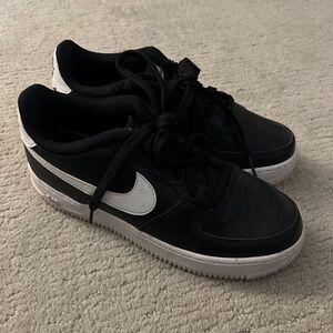 Nike Black and White AirForce